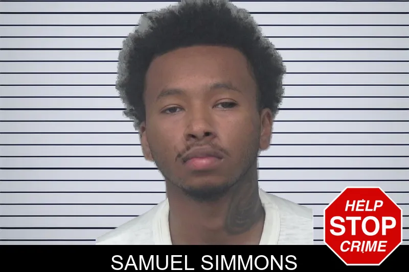 Samuel Simmons mugshot