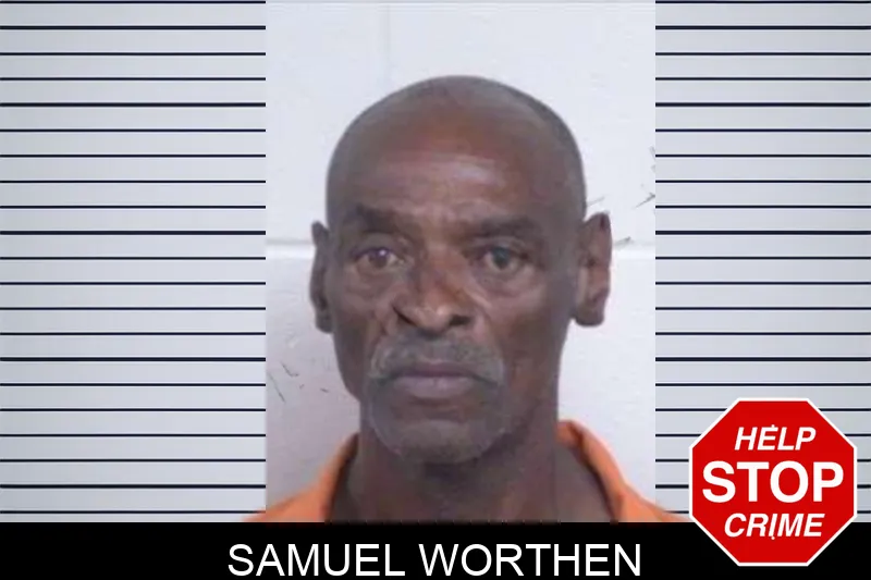 Samuel Worthen mugshot