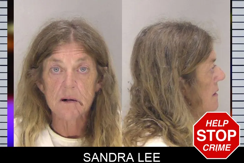 Sandra Lee mugshot