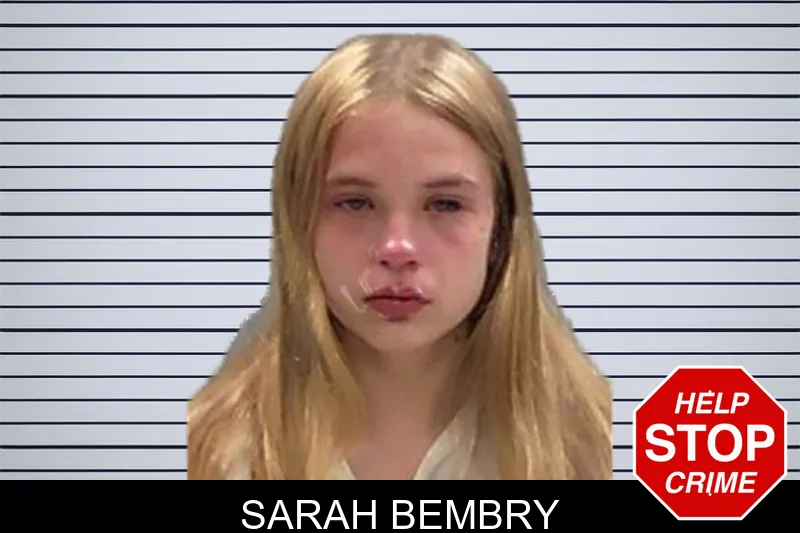Sarah Bembry mugshot