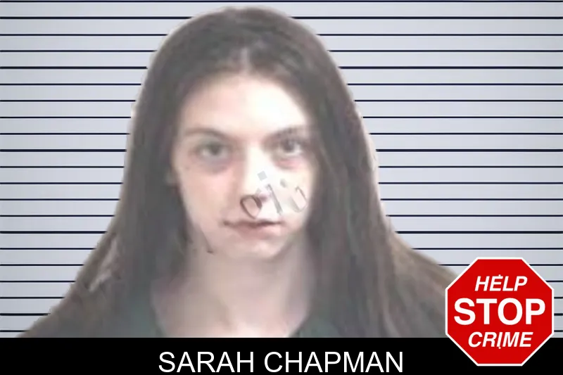 Sarah Chapman mugshot