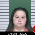 Sarah Picklo mugshot – Appling County , Georgia Sarah Picklo mugshot