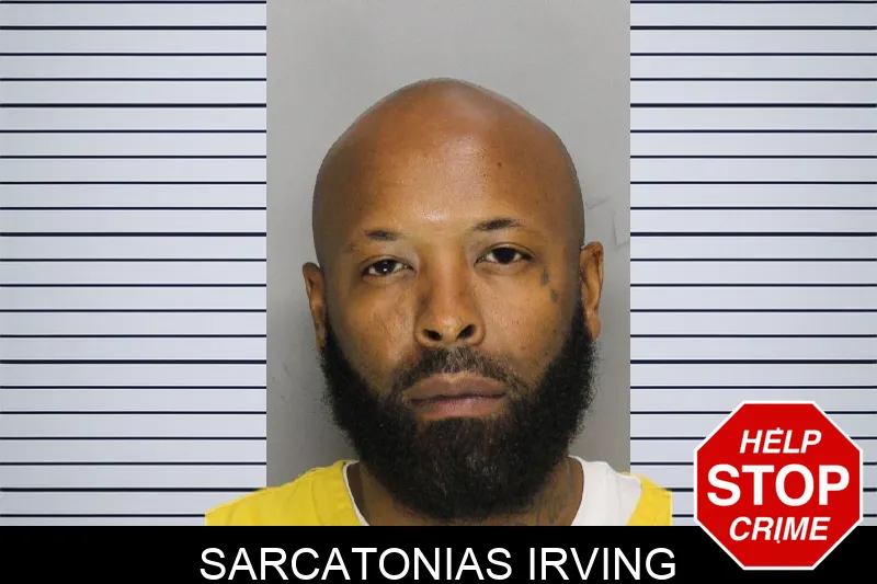 Sarcatonias Irving mugshot