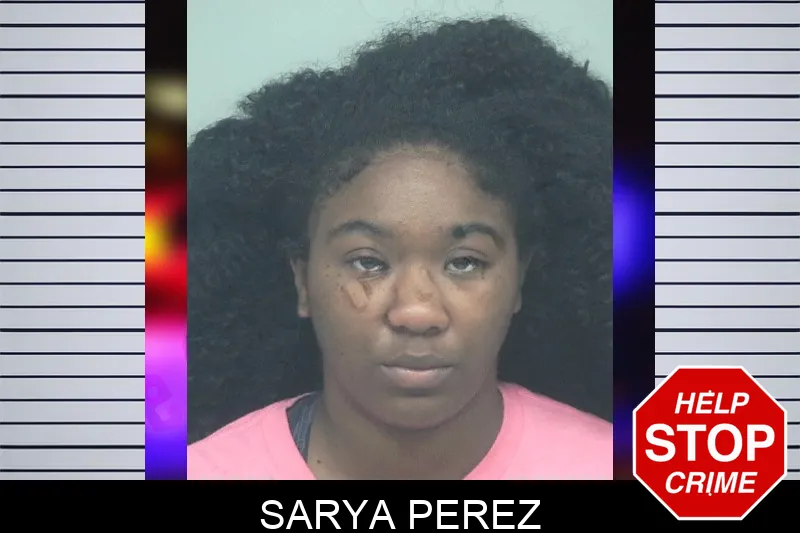 Sarya Perez mugshot