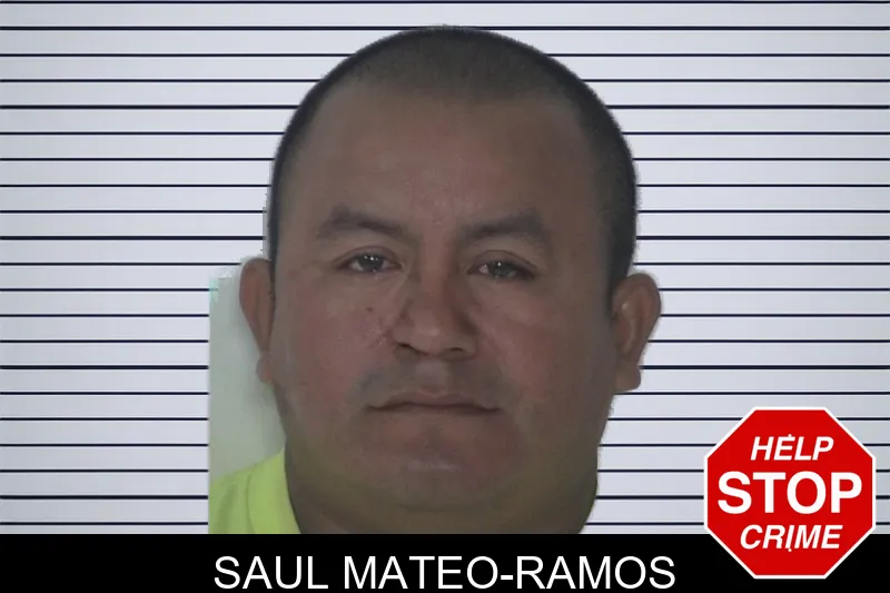 Saul Mateo-Ramos mugshot