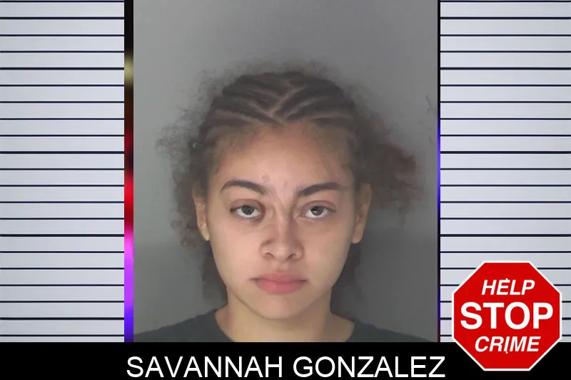 Savannah Gonzalez mugshot