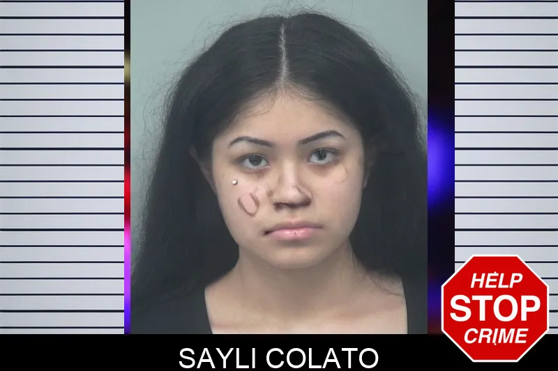 Sayli Colato mugshot