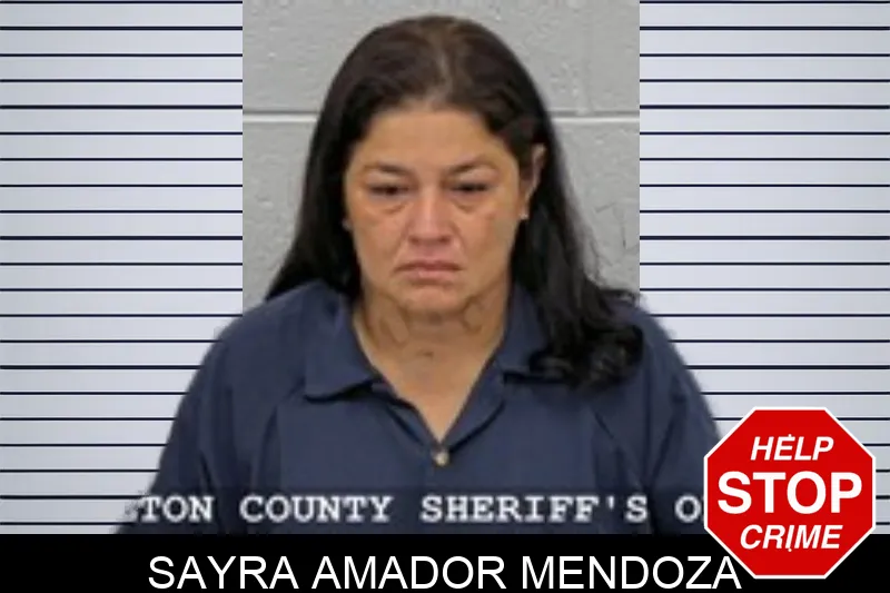 Sayra Amador Mendoza mugshot