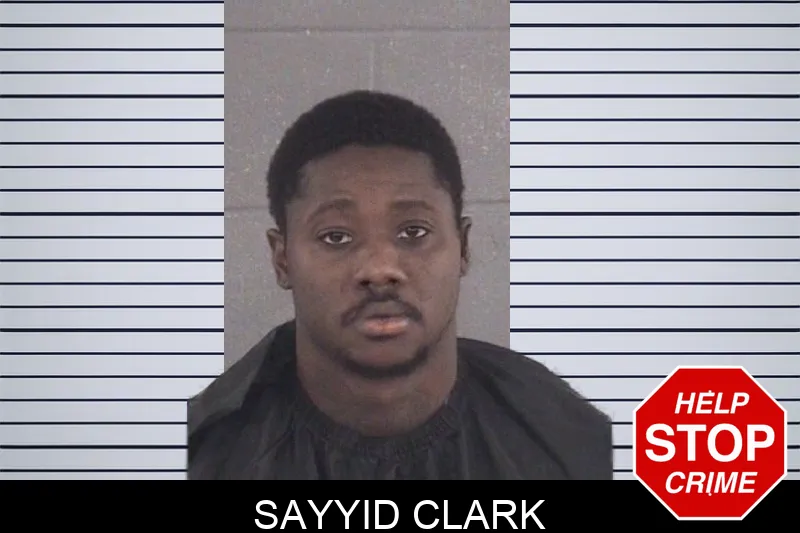 Sayyid Clark mugshot