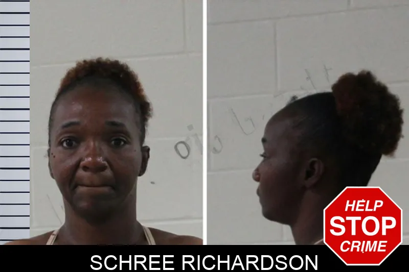 Schree Richardson mugshot