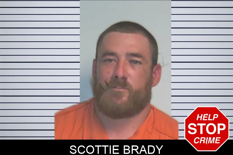 Scottie Brady mugshot