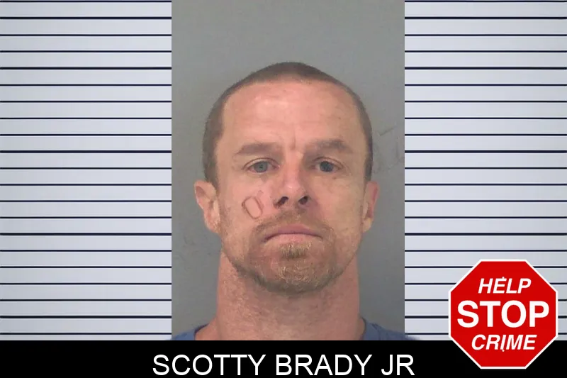 Scotty Brady Jr mugshot