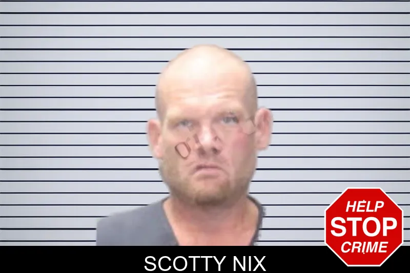 Scotty Nix mugshot