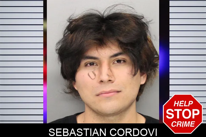 Sebastian Cordovi mugshot