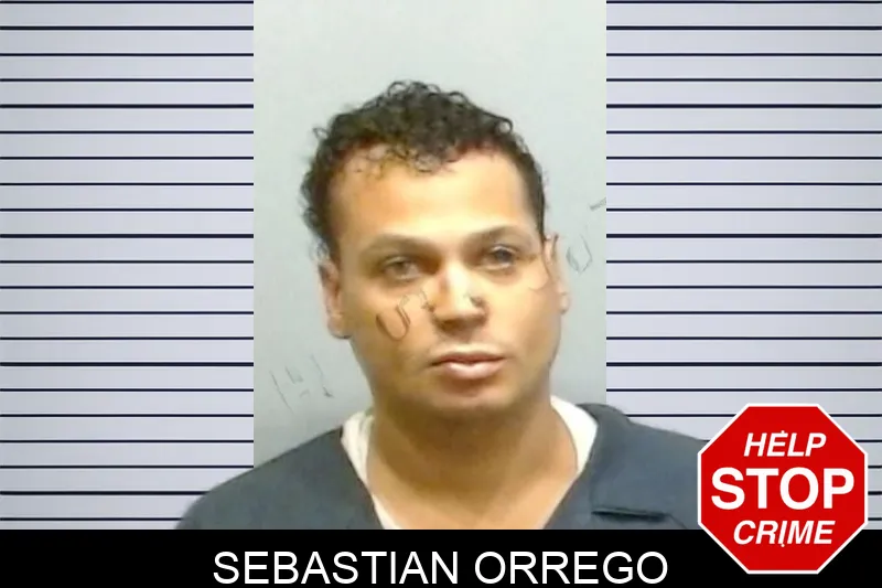 Sebastian Orrego mugshot