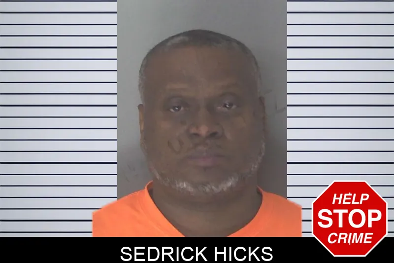 Sedrick Hicks mugshot