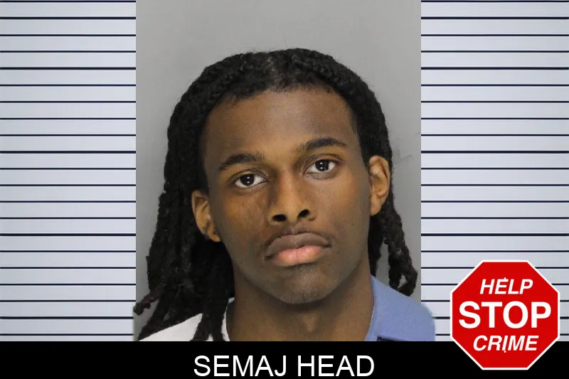 Semaj Head mugshot