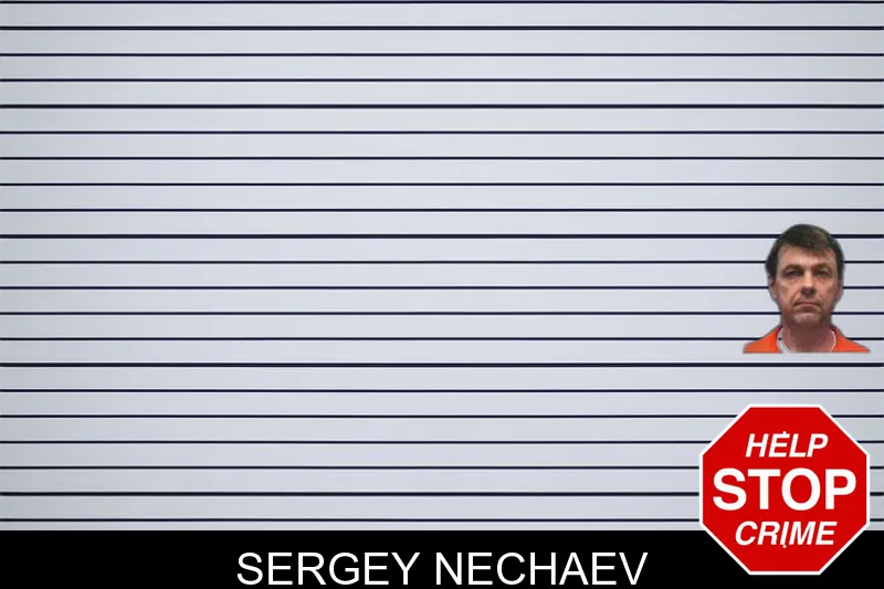 Sergey Nechaev mugshot
