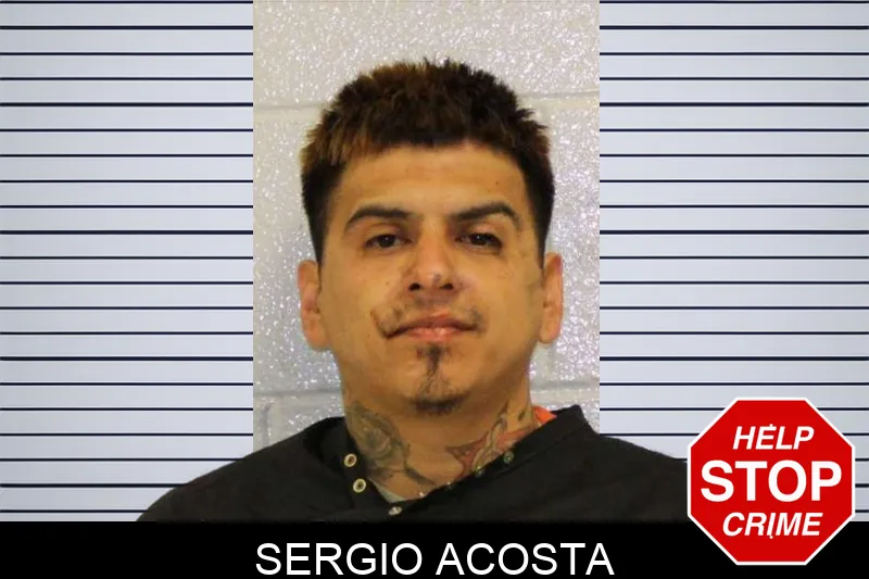 Sergio Acosta mugshot – Carroll County , Georgia Sergio Acosta mugshot