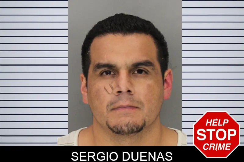 Sergio Duenas mugshot