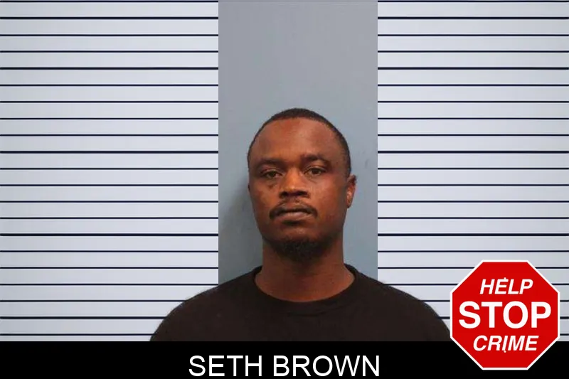 Seth Brown mugshot
