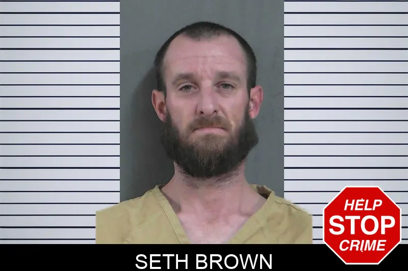 Seth Brown mugshot