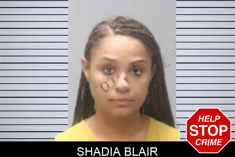 Shadia Blair mugshot