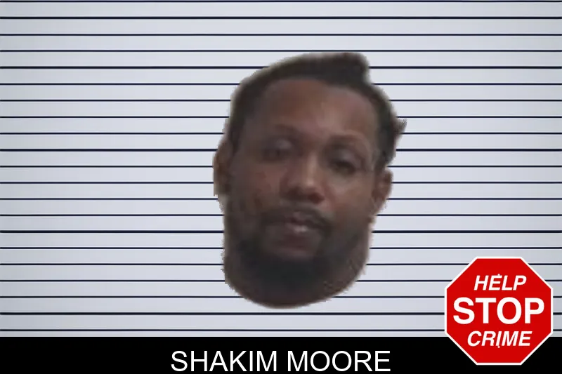 Shakim Moore mugshot