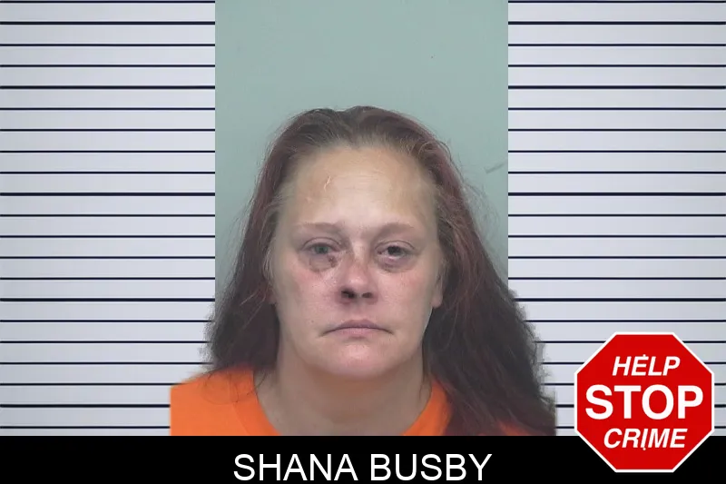 Shana Busby mugshot