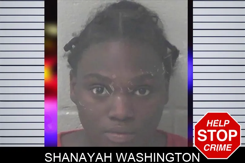 Shanayah Washington mugshot