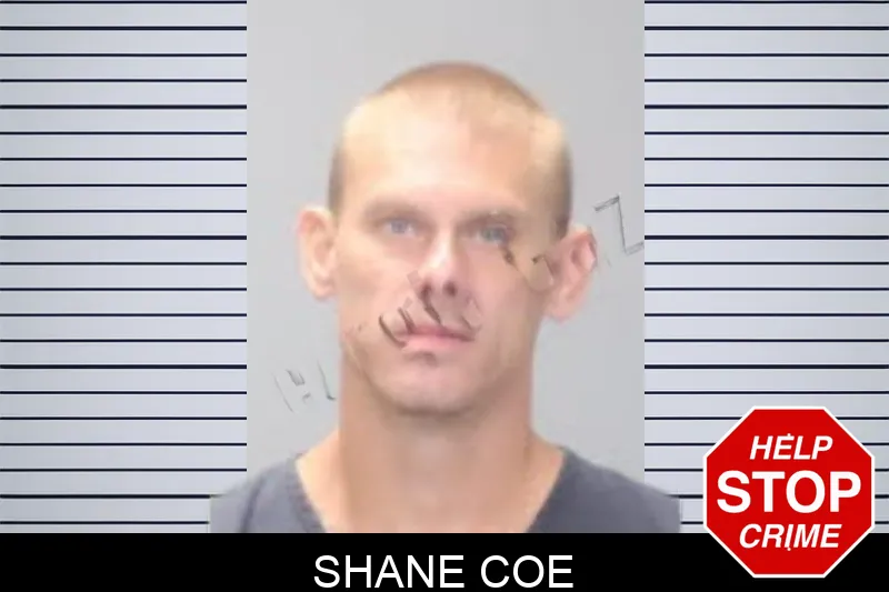 Shane Coe mugshot