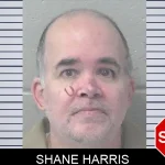 Shane Harris mugshot