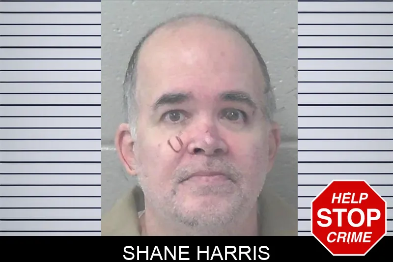 Shane Harris mugshot