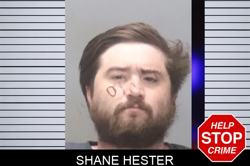 Shane Hester mugshot