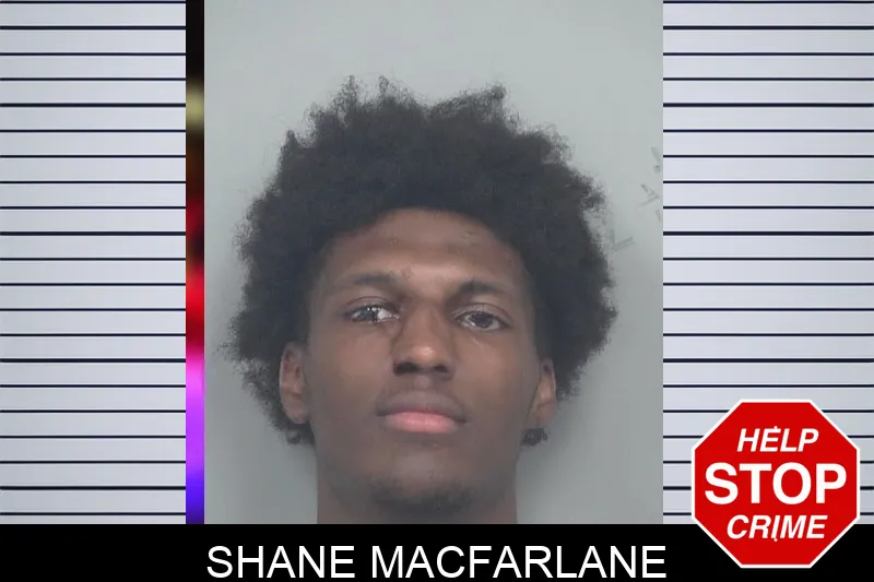 Shane MacFarlane mugshot