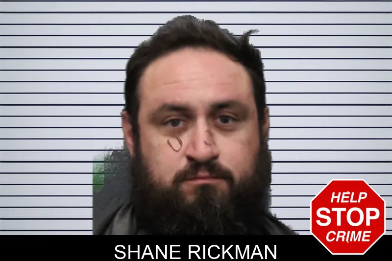Shane Rickman mugshot