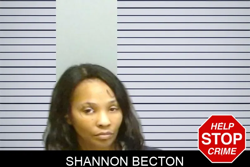 Shannon Becton mugshot