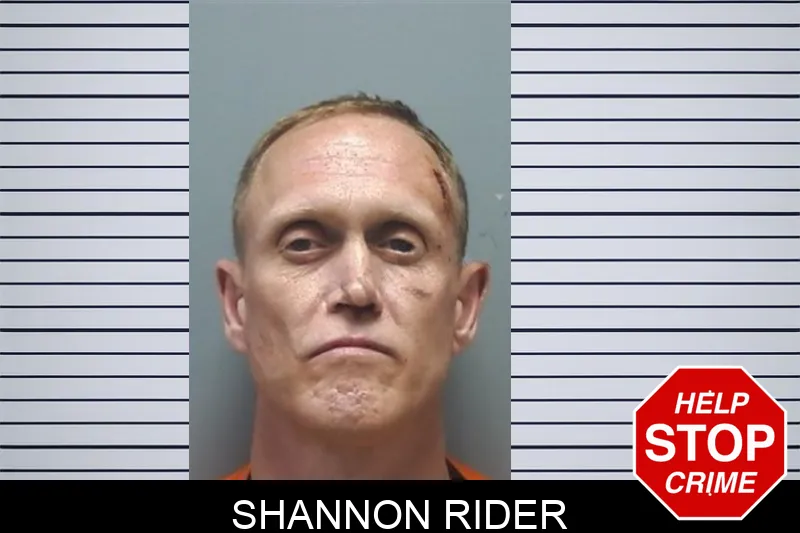 Shannon Rider mugshot