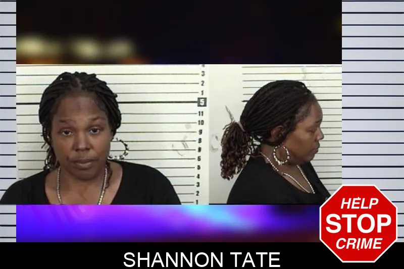 Shannon Tate mugshot