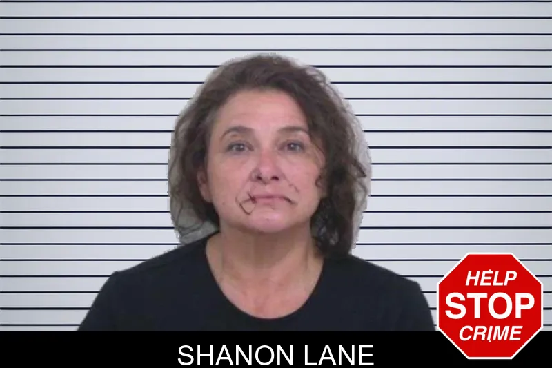 Shanon Lane mugshot