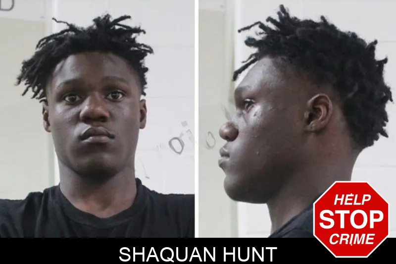 Shaquan Hunt mugshot