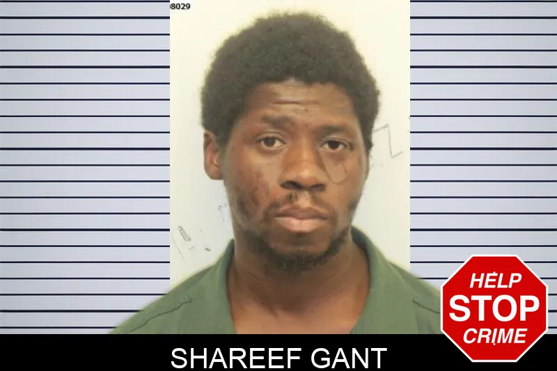 Shareef Gant mugshot
