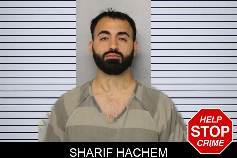 Sharif Hachem mugshot