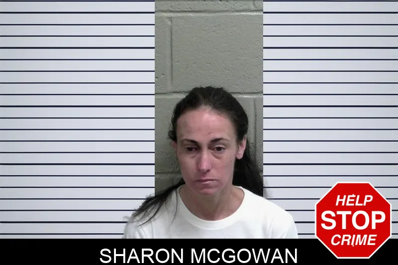 Sharon McGowan mugshot