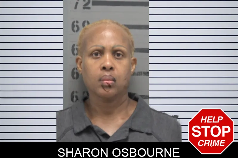 Sharon Osbourne mugshot