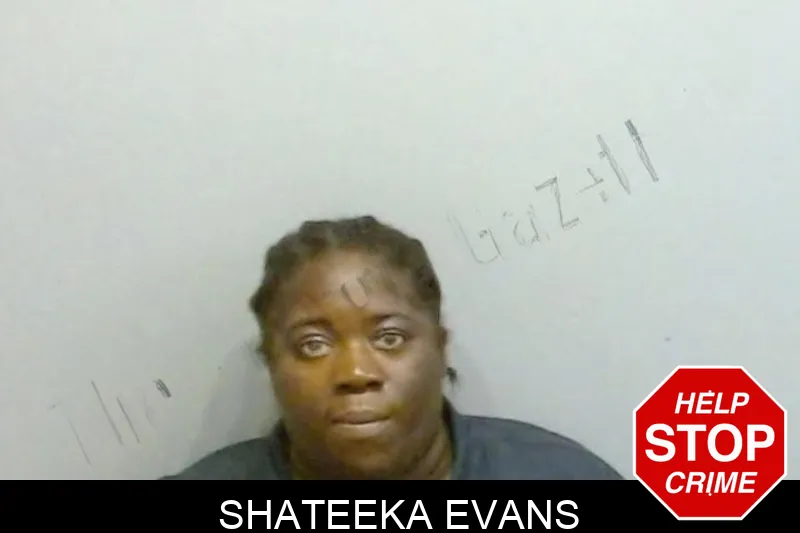 Shateeka Evans mugshot – Fulton County , Georgia Shateeka Evans mugshot