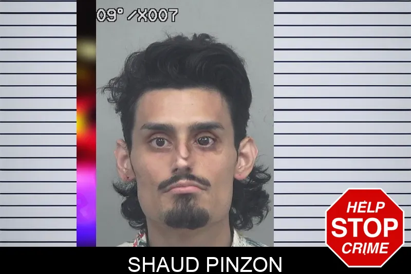 Shaud Pinzon mugshot