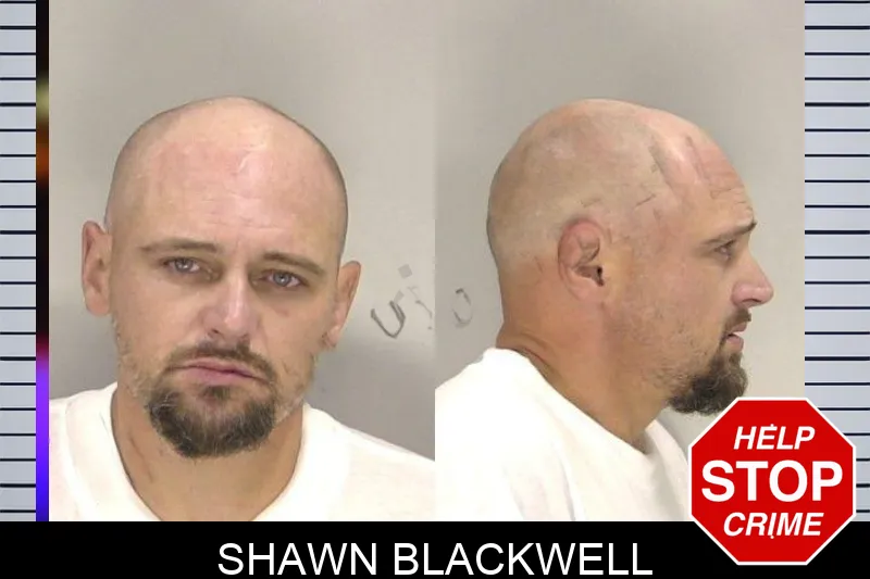 Shawn Blackwell mugshot