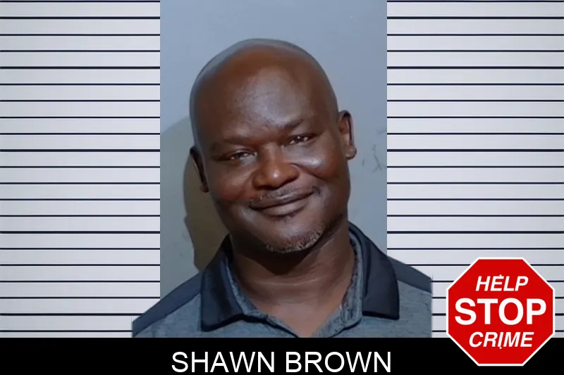 Shawn Brown mugshot