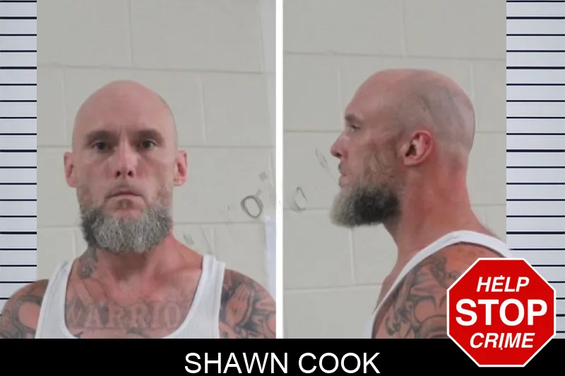 Shawn Cook mugshot
